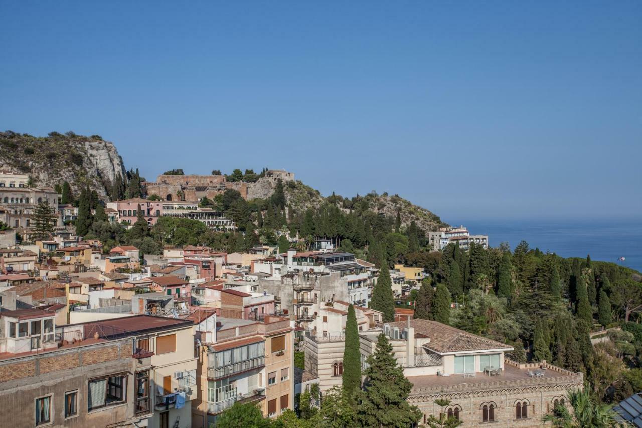 Skyline Appartament Taormina Bagian luar foto